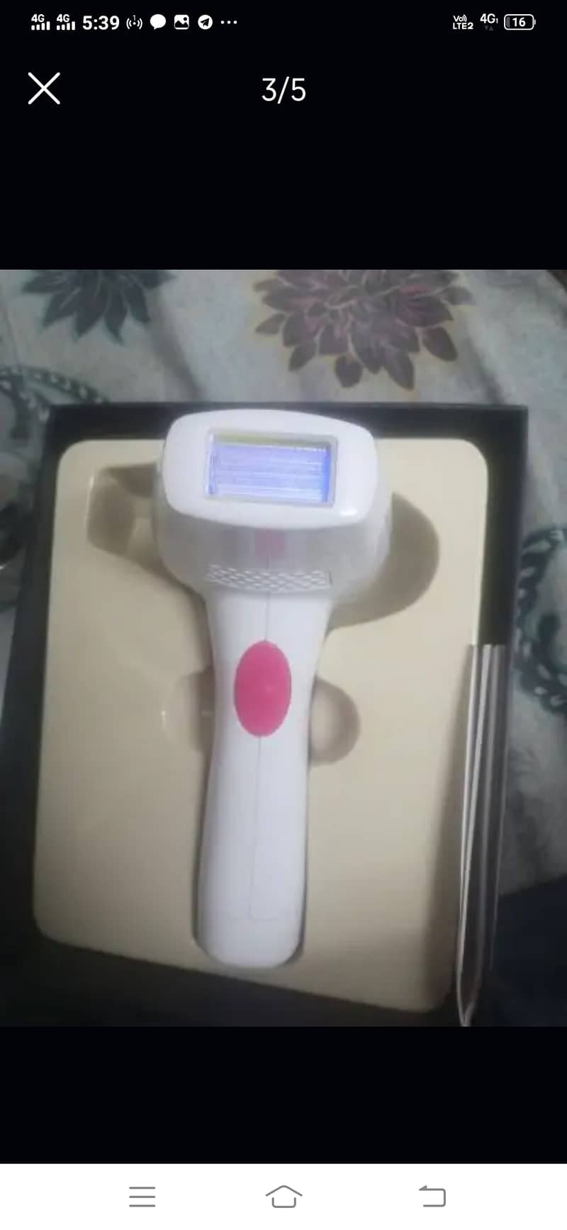 Bosidin hair remover machine 2