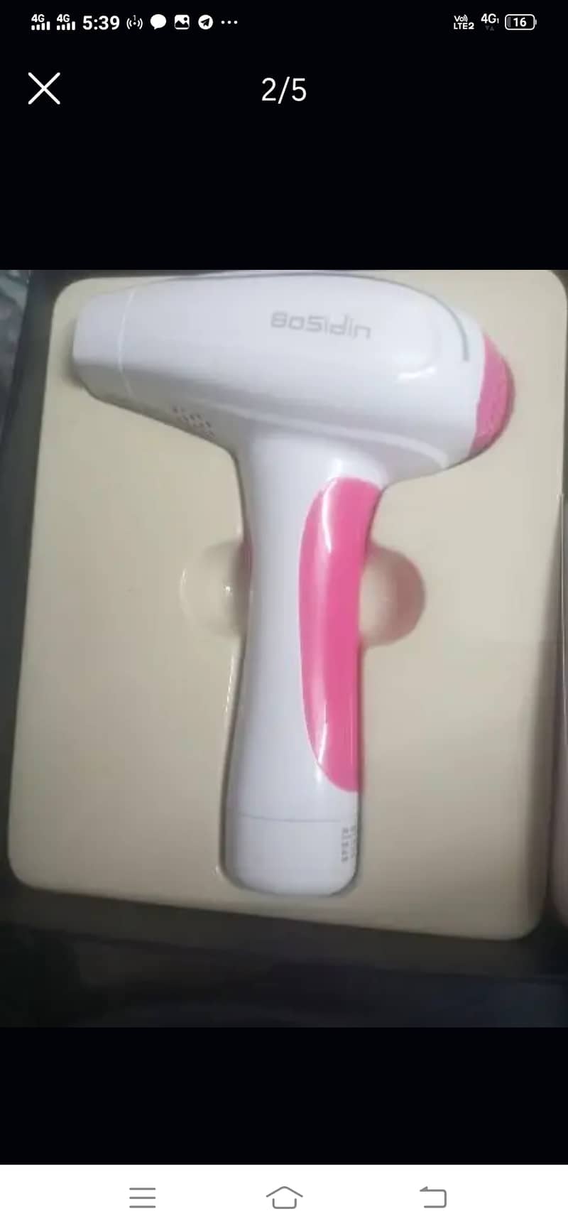 Bosidin hair remover machine 4