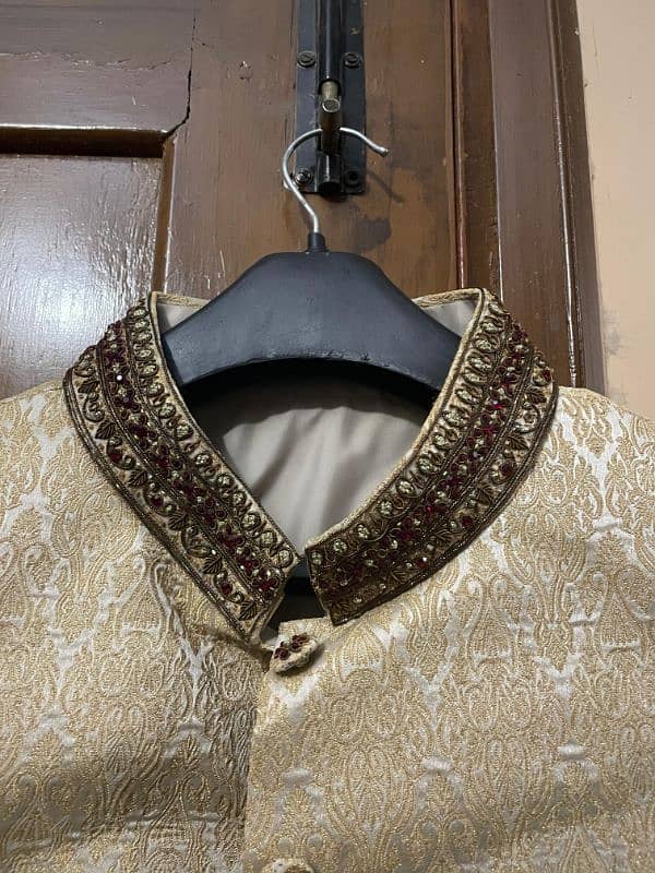 Groom Sherwani for sale in brand new condition 1