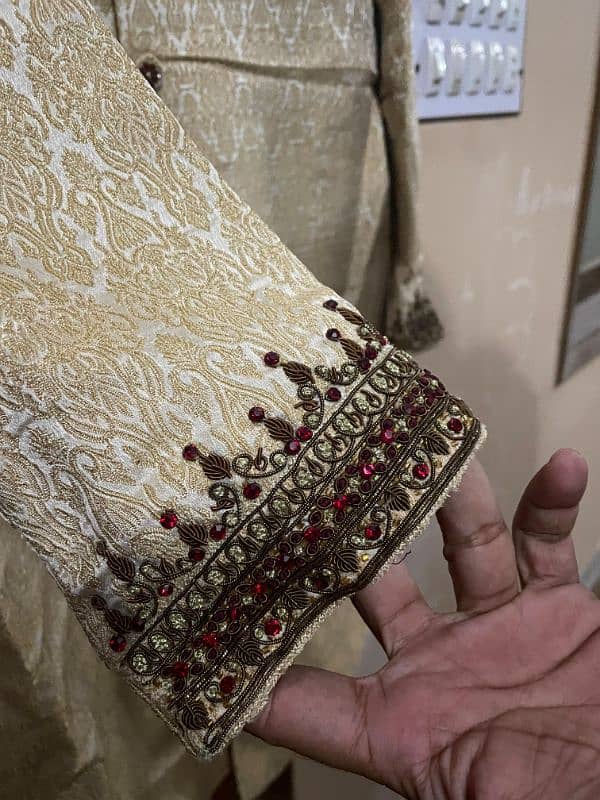 Groom Sherwani for sale in brand new condition 3