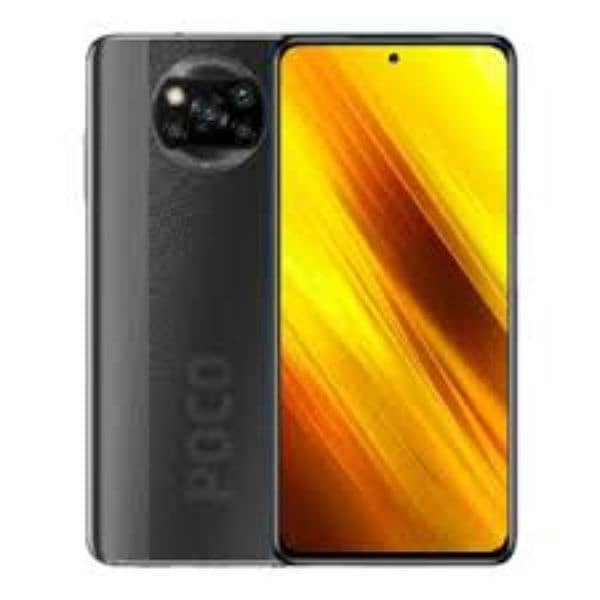 Poco x3 Nfc 6/128gb full box orignal charger 1