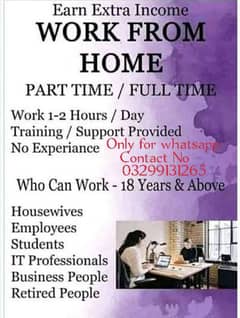 online jobs/full time/part time/simple typing jobs for boys and girls