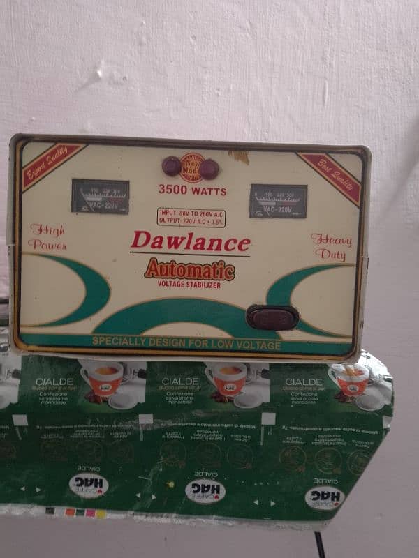 Dawlance Stabilizer 3500 Watt for Sale 0