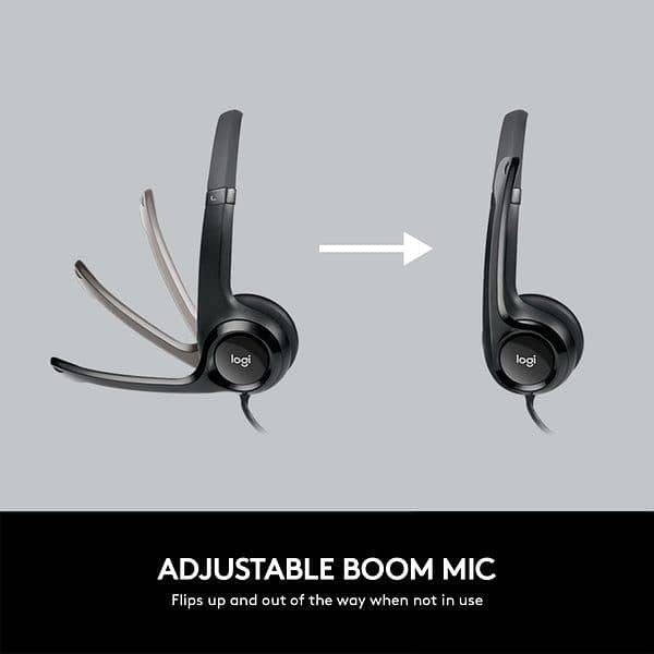 Logitech H390 USB Headset with Noise-Cancelling Mic 1