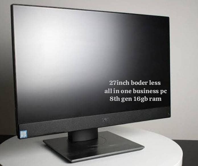 Dell 27" All in one PC boder less 1