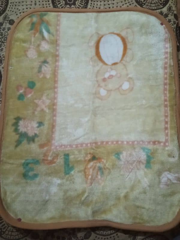 Baby blanket and bister 2