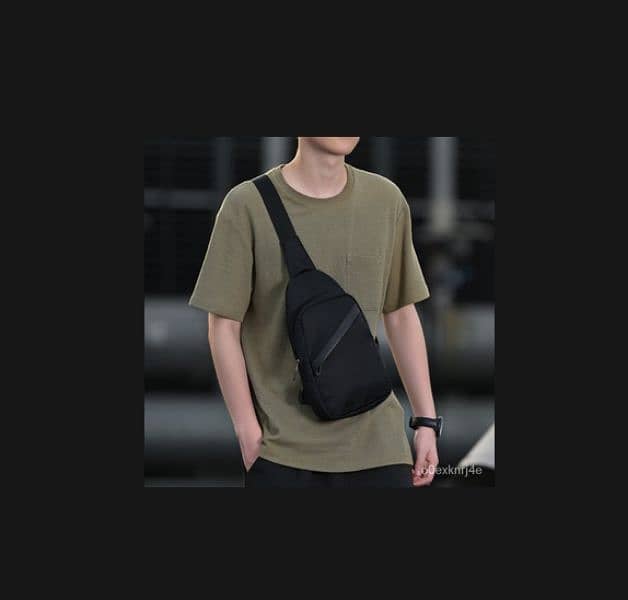 fashion man small chest bag 0