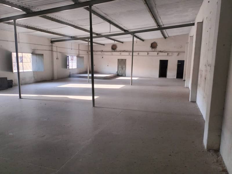 300 Square Yards Factory Is Available For Rent In P & T Housing Society 4