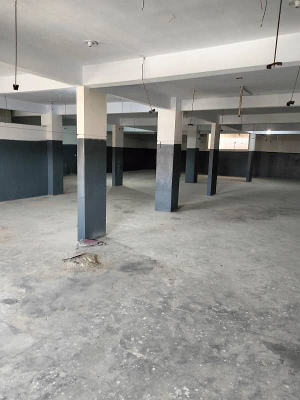 P &Amp; T Housing Society 400 Square Yards Factory Up For Rent 1