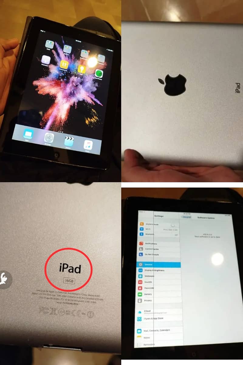 ipad 2 16 GB Condition 10/9 WiFi Best For kids 0