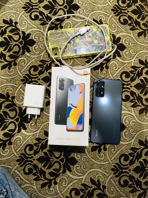 Redmi note 11 pro . . Full Box . . 10/10 . . Total genuine 1