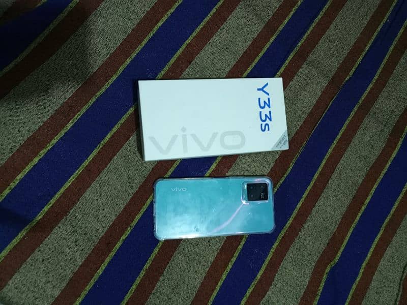 vivo y33s full box 8+4 128gb no open exchange any mobile 4