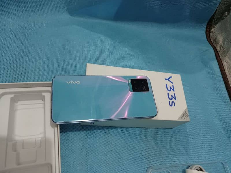 vivo y33s full box 8+4 128gb no open exchange any mobile 5