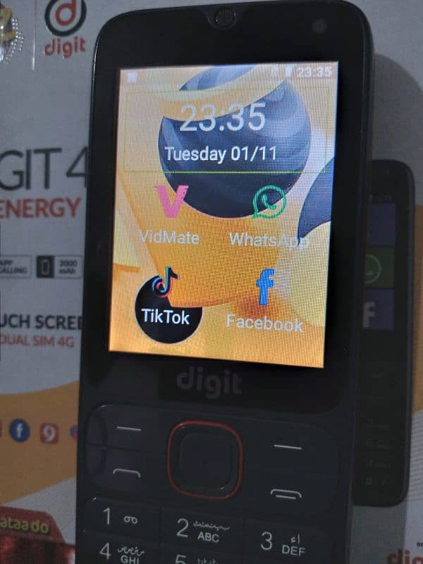 Jazz digit 4G Touch and Keypad 2