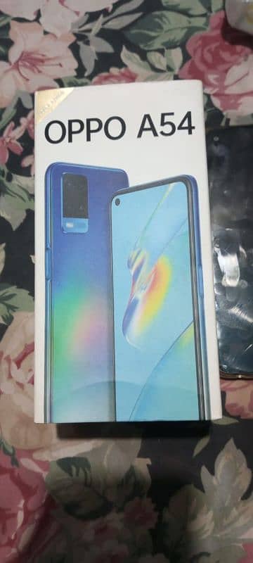 OPPO A54  4/128GB For sale condition 10/8 2