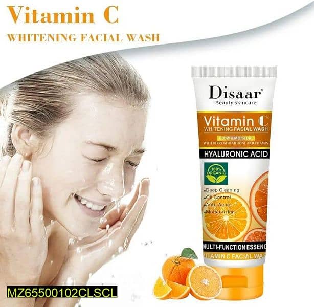 vitamin c whitening face wash. 100g 0