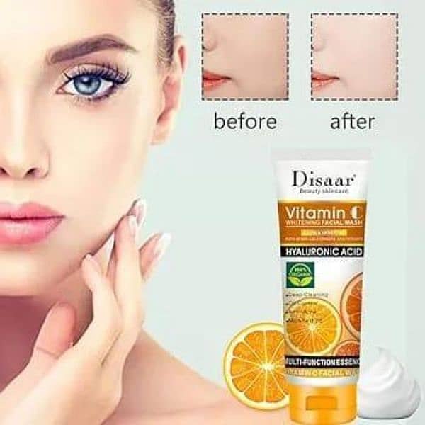 vitamin c whitening face wash. 100g 1