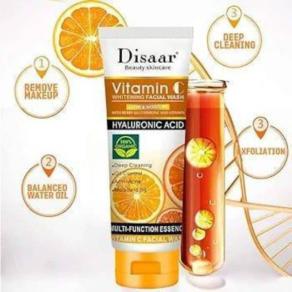 vitamin c whitening face wash. 100g 2