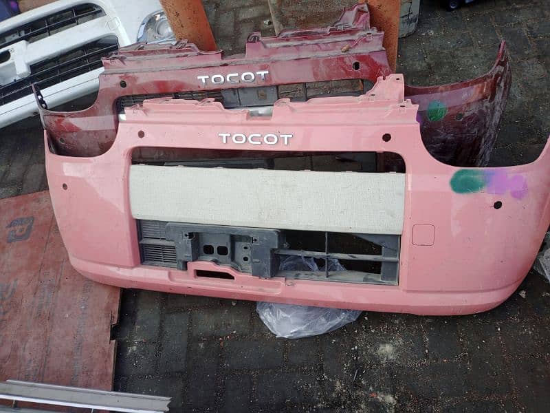 Daihatsu tocot bumper parts available 0