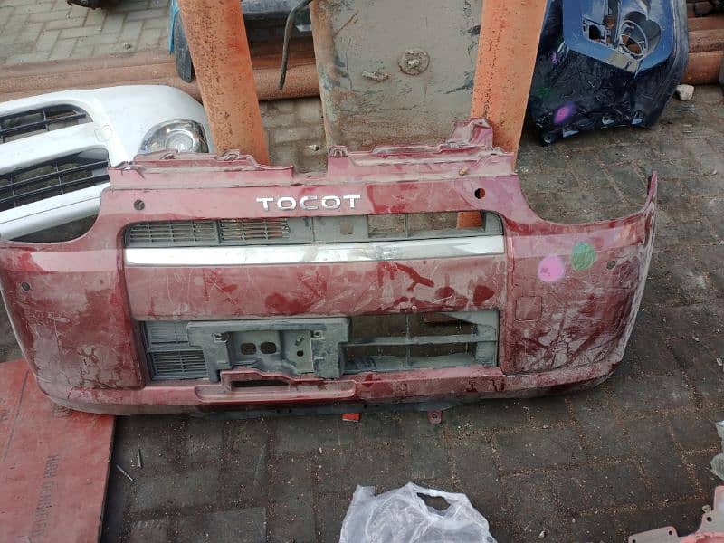 Daihatsu tocot bumper parts available 1