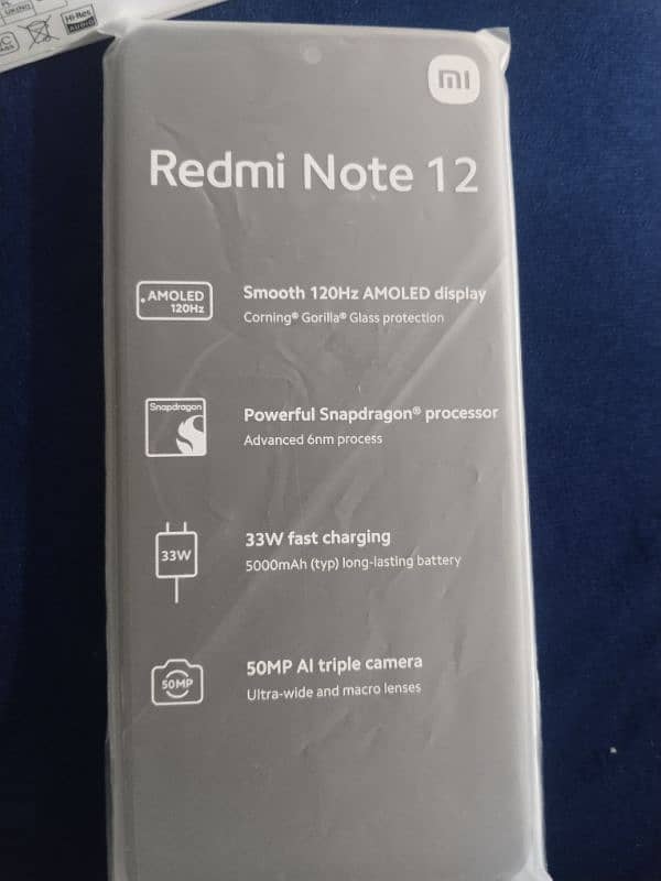 Xiaomi Redmi note 12 9