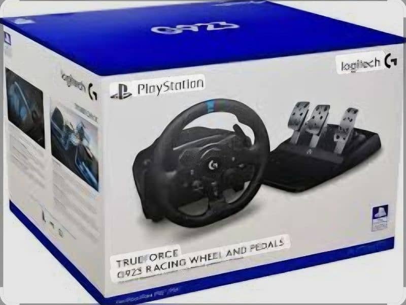 Logitech G923 with gear shifter for Ps4/Ps5/PC 0