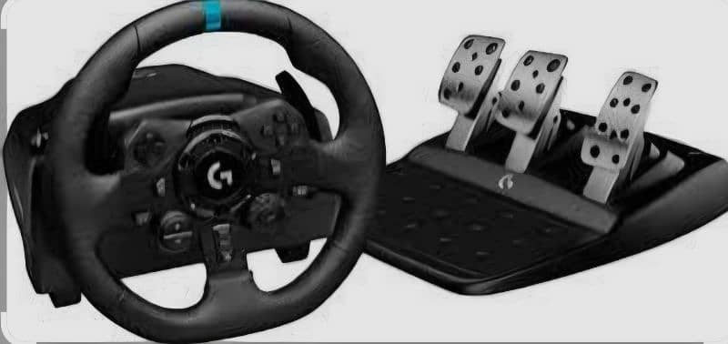 Logitech G923 with gear shifter for Ps4/Ps5/PC 1