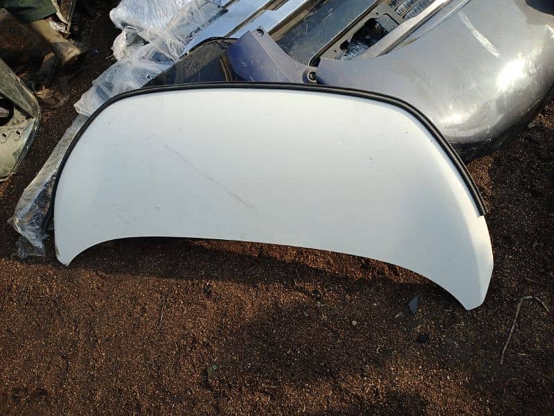 Mitsubishi ek wagon bumper bonnet lights 1