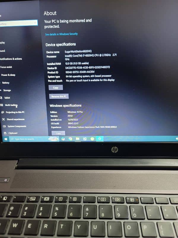 HP zbook 15 G3 workstation i7 6th Gen 4GB NVIDIA 5