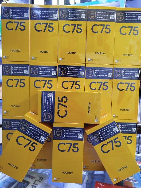 Realme C75 8/128 & 8/256 Box Pack Official Stock 0