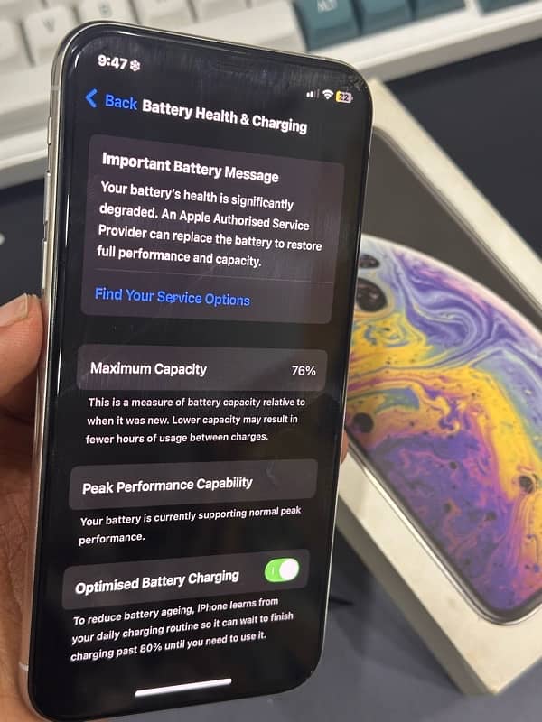 iPhone XS 64GB ( PTA APPROVED ) 5