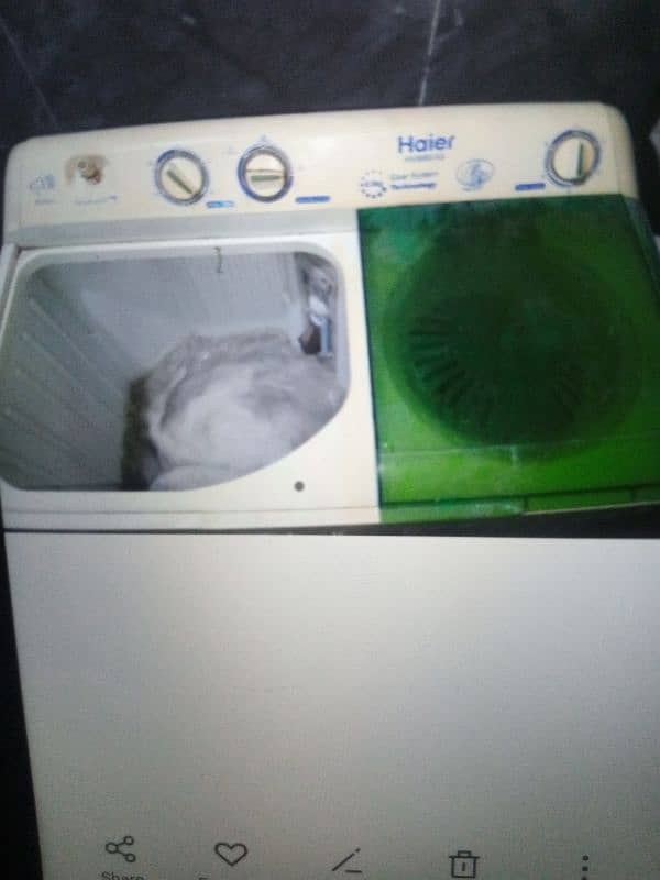 haier washing machine with dryer 1