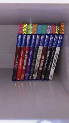 PS4 Games / All games scratchless / call and whatsaapp