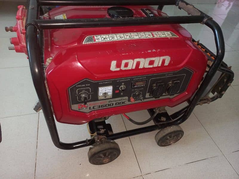 HOME USED LONCIN GENERATOR FOR SALE 0