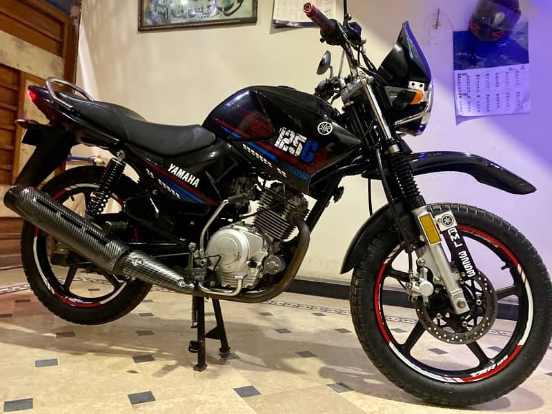 Yamaha Ybr 125g 22/23 Model Black Color 8