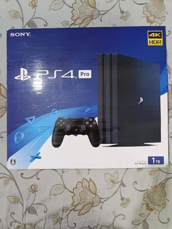 PS4 pro with 2 controllers and 4 games 14