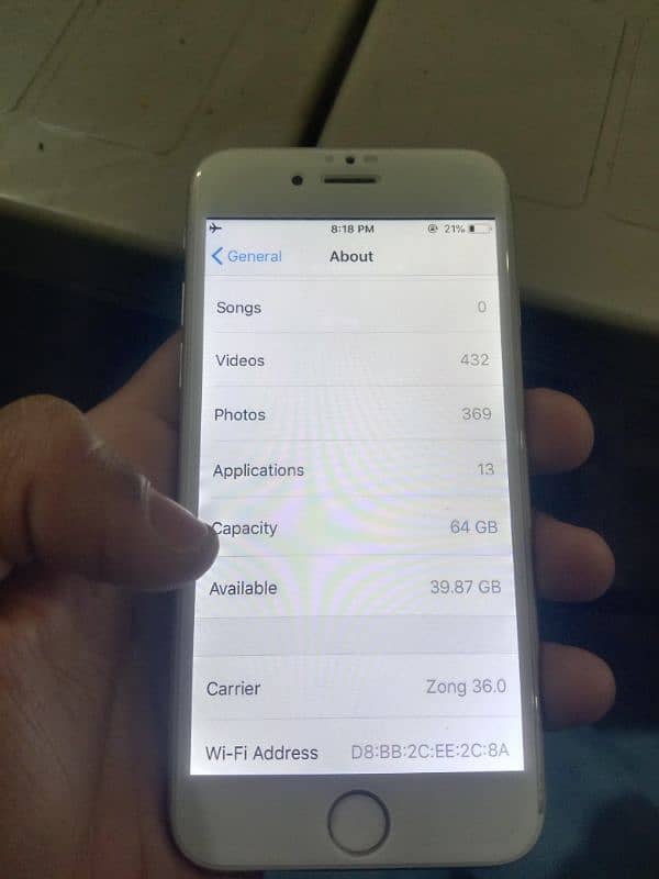 IPHONE 6 Pta but searching p lag jata h 64 GB 5