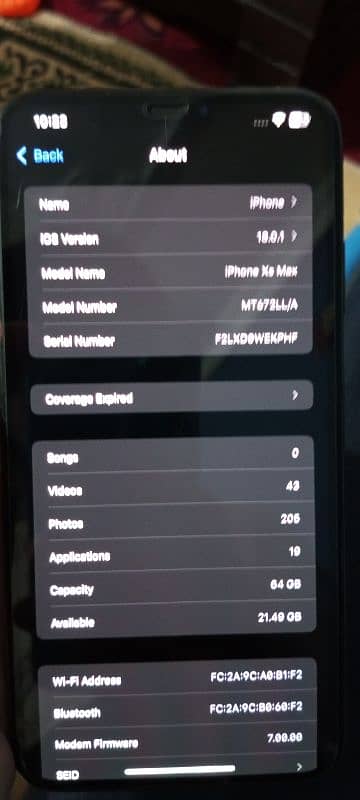 iphone xs max 64 gb non pta 4