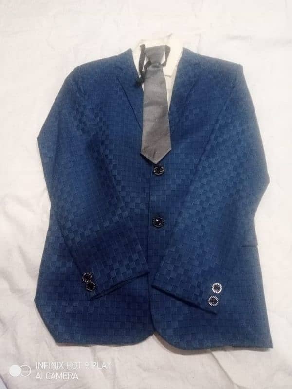 three piece pent coat with shirt and tie 5