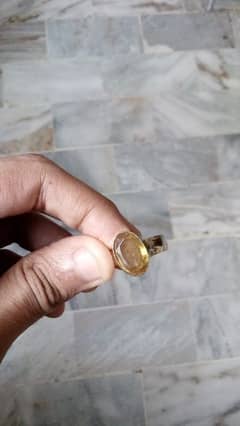 citrine ring