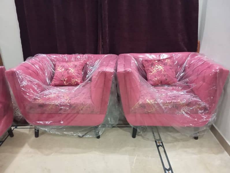 new 5 seater sofa set, molty foam seats, 0