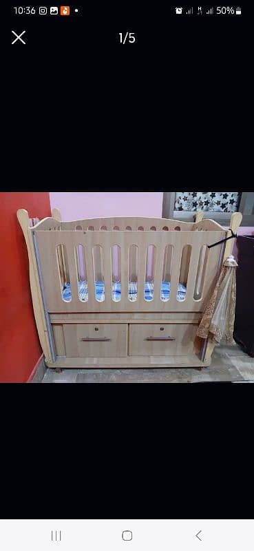 wooden cot 3