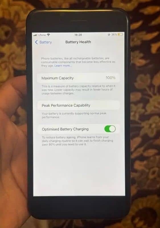 iPhone 7 Plus 32GB  Black PTA Approved Also Exchange possible 1