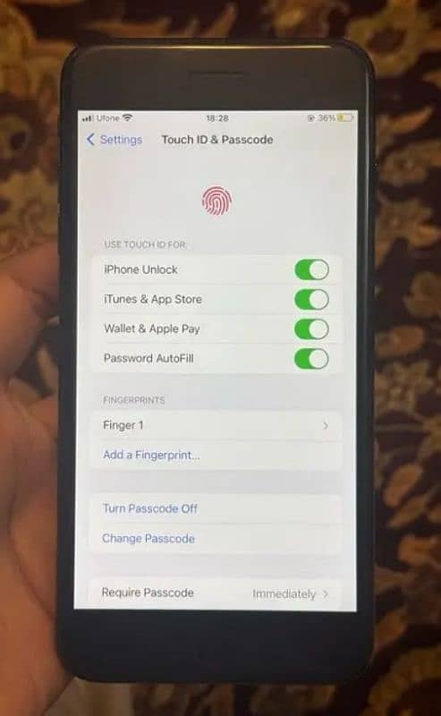 iPhone 7 Plus 32GB  Black PTA Approved Also Exchange possible 2