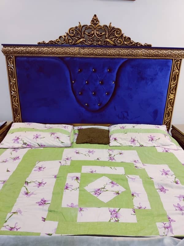 Furnished New Make Bed slightly used 1