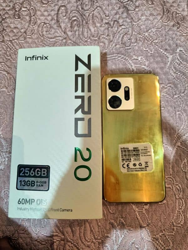 Infinix Zero20fullbox8/256 10/10 1