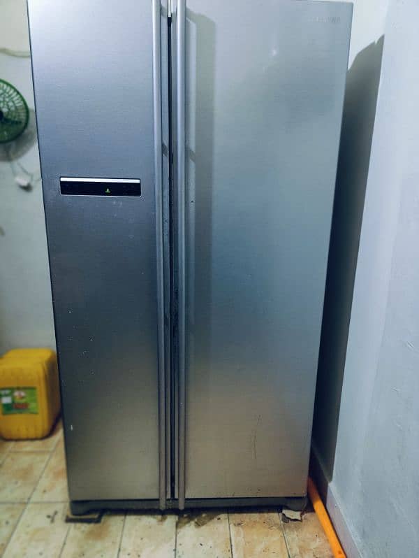 Samsung double door refrigerator  dual flow 0