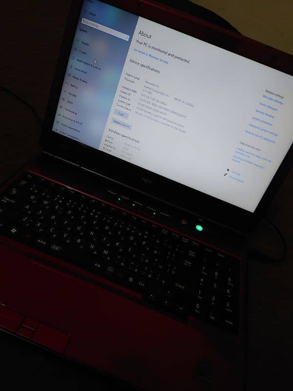 NEC laptop 7