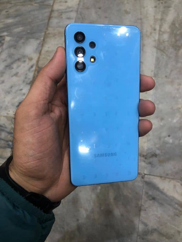 A32 sky blue colour 6/128 gb 3