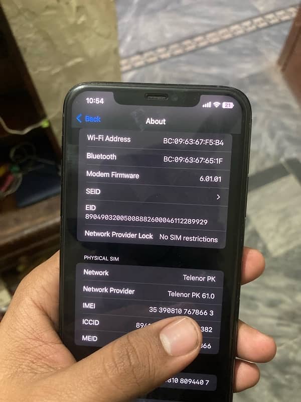 I phone 11 pro max 256gb PTA Approved 3